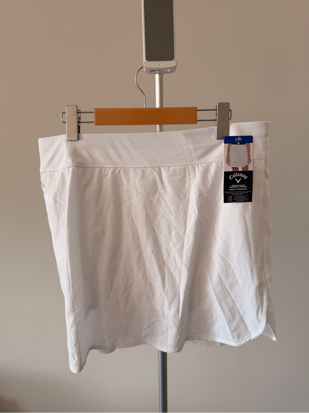 Callaway White TrueSculpt Women’s Golf Skort